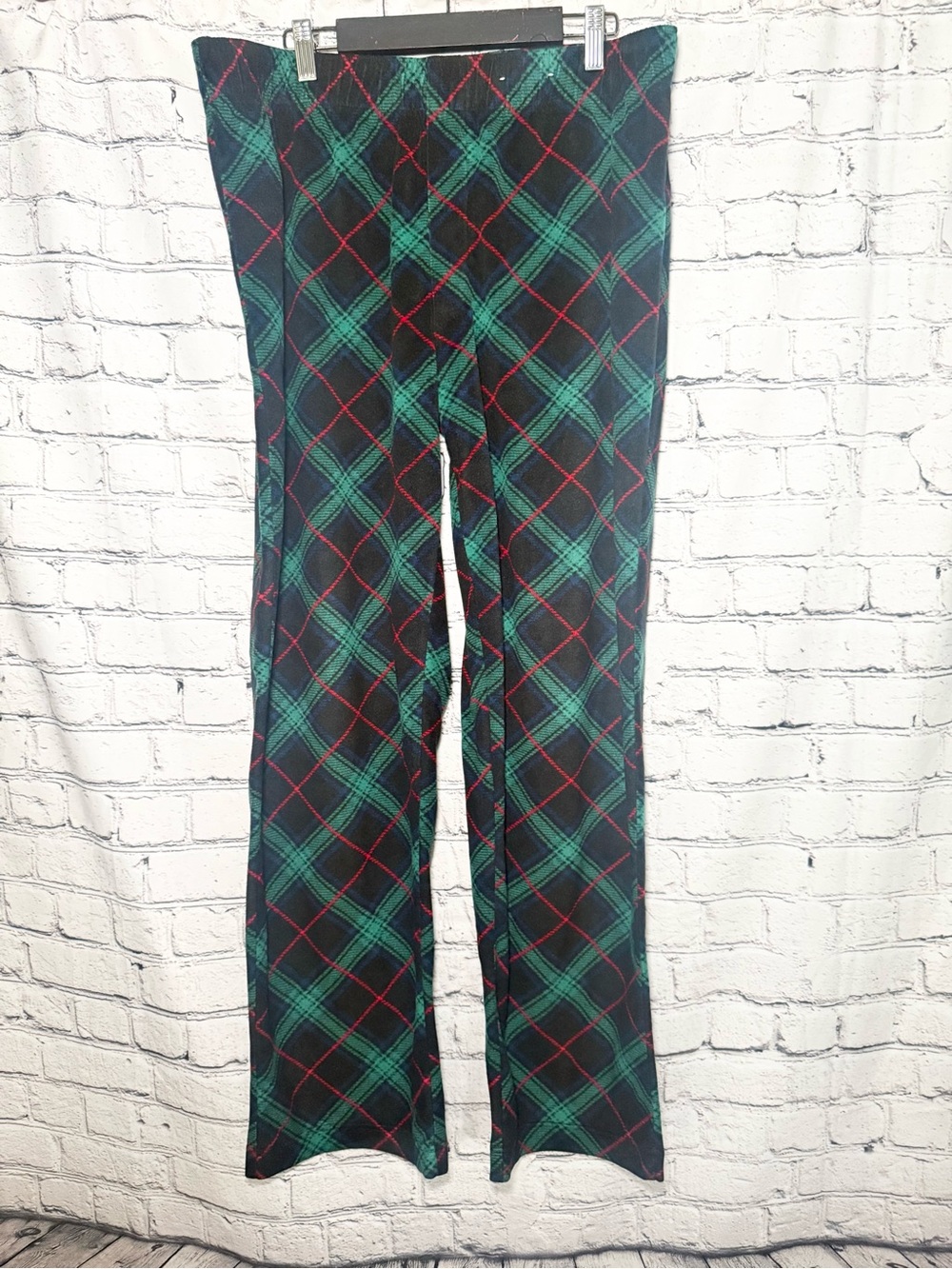 Plaid pajama pants. Size L